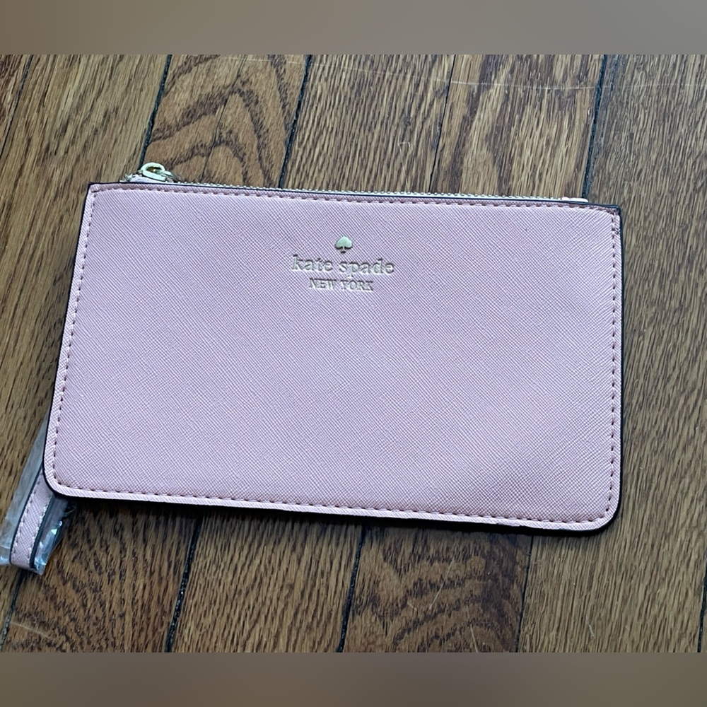 Kate Spade Blush Pink Wristlet NWOT
